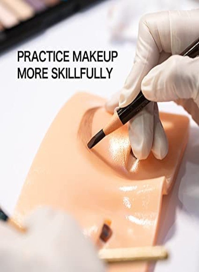 Veoni Belle Makeup Practice Face Eyes Board 3D Eye Makeup Practice Board For Beginner Makeup Artist Silicon Makeup Practice Skin Board (Neutral Undertone) - Image 5