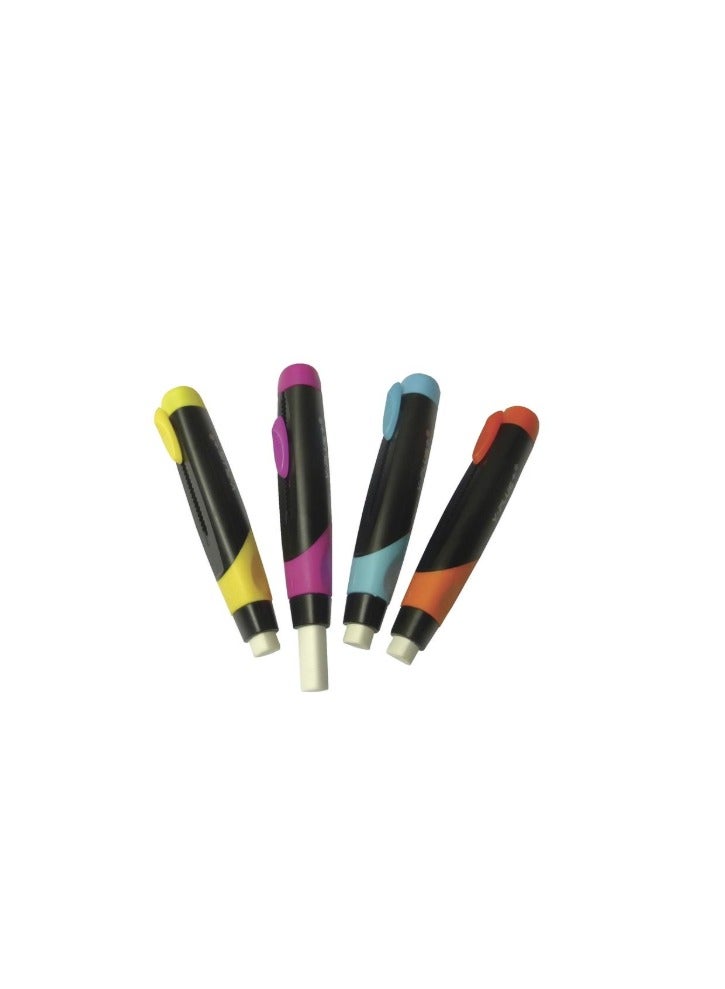 Y plus+ 24 Pieces Retractable Sliding Pencil Eraser, Push and Pull Eraser with Dynamic Pull and Expand Design, Expandable Eraser, Cute Push Out Eraser, Office Supplies Gift for Students and Kids in School Store  - Image 2