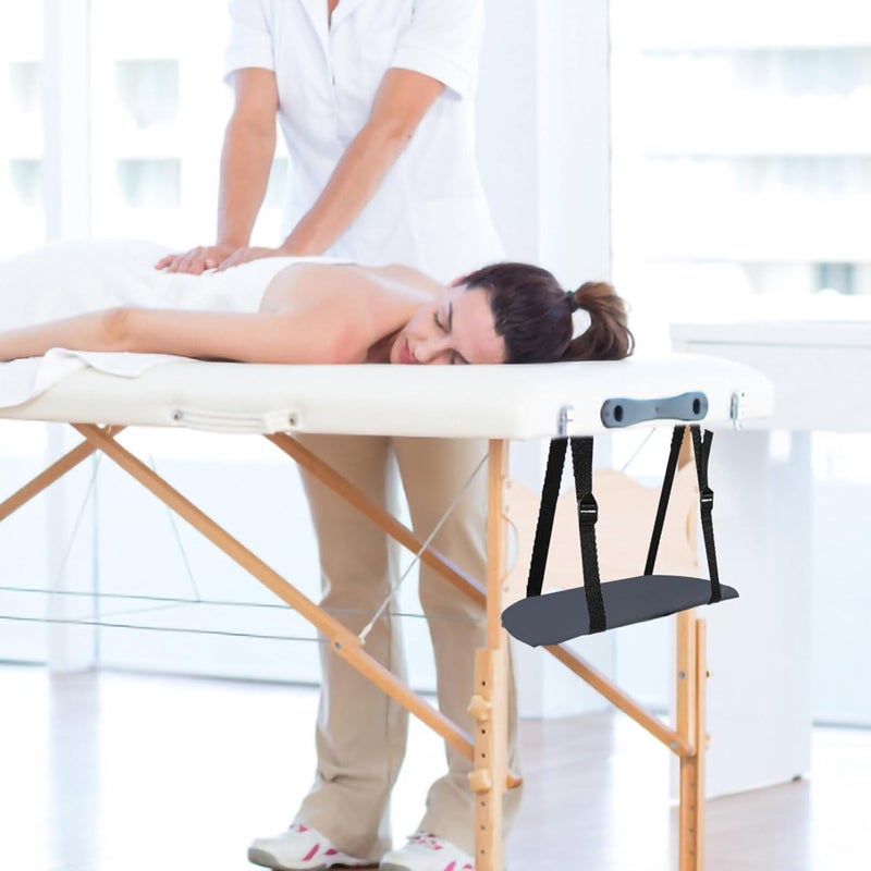 دعامة لذراعي كرسي التدليك، مريحة للاستخدام في صالونات التجميل والمنتجعات الصحية والعيادات. مصنوعة من مادة الإسفنج، سهلة التنظيف، وتعتبر إضافة أساسية لطاولة التدليك. - Image 4