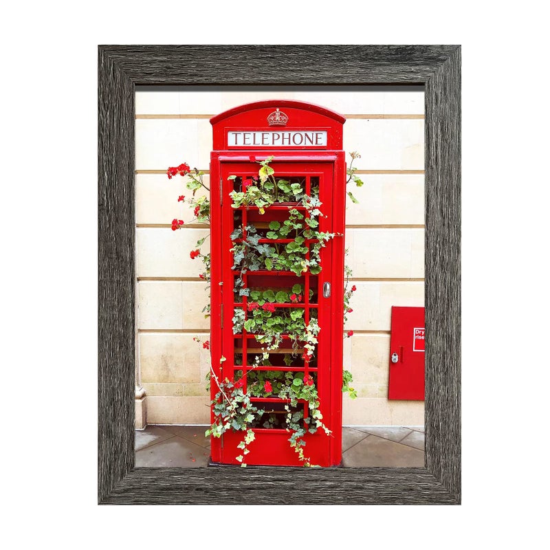 SESEAT 8x10 Picture Frame Dark Grey Display Pictures for Wall and Tabletop 1 Pack