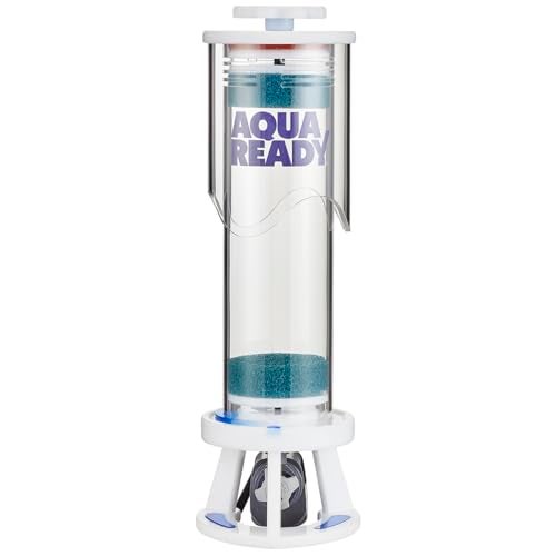 AquaReady Sigma-1 Media Reactor for Saltwater and Freshwater Aquarium Filtration, Includes Detachable Chamber, Efficient Up-Flow Design, Low Profile Housing - Image 1
