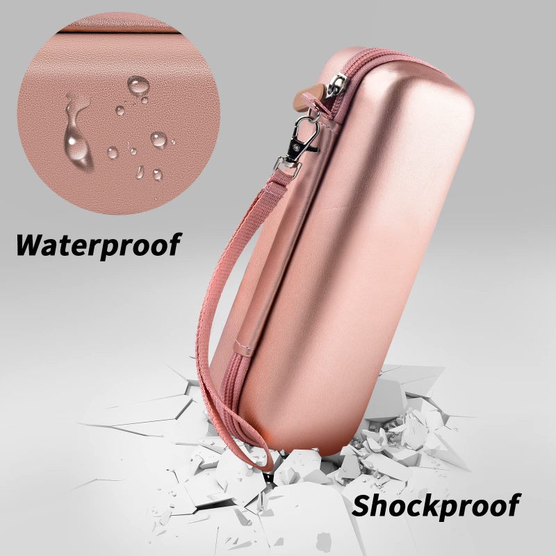 Comecase Toothbrush Travel Case Compatible with Oral-B Pro 1000, 2000, 3000, 3500, 1500/ for Philips Sonicare ProtectiveClean 4100 5100 Electric Toothbrush with Mesh Pocket for Accessories - Gold (Bag Only) - Image 5