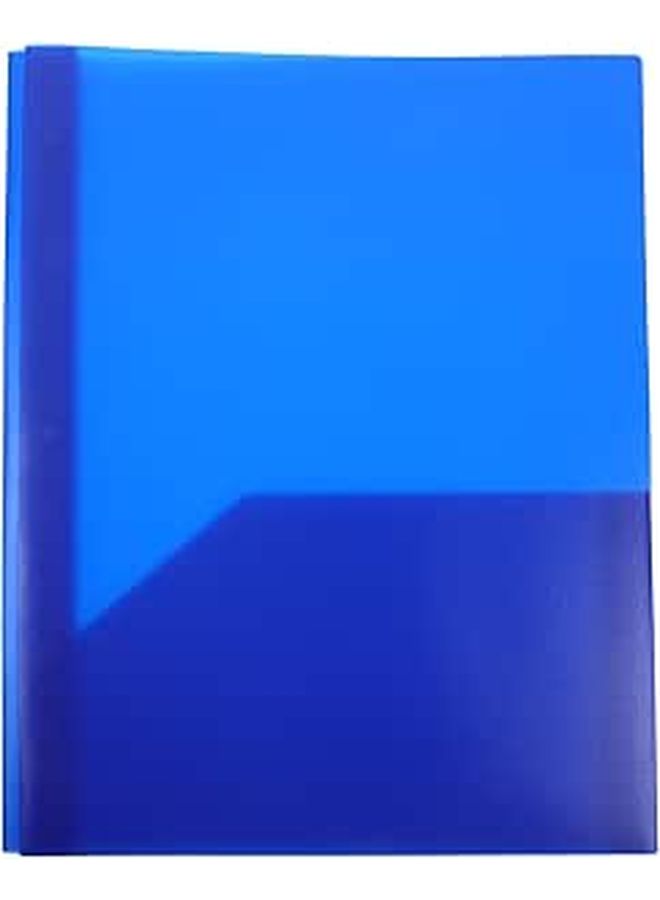 A4 Prong Folder with Pockets Binder Office Document Organizer Filing - Image 1