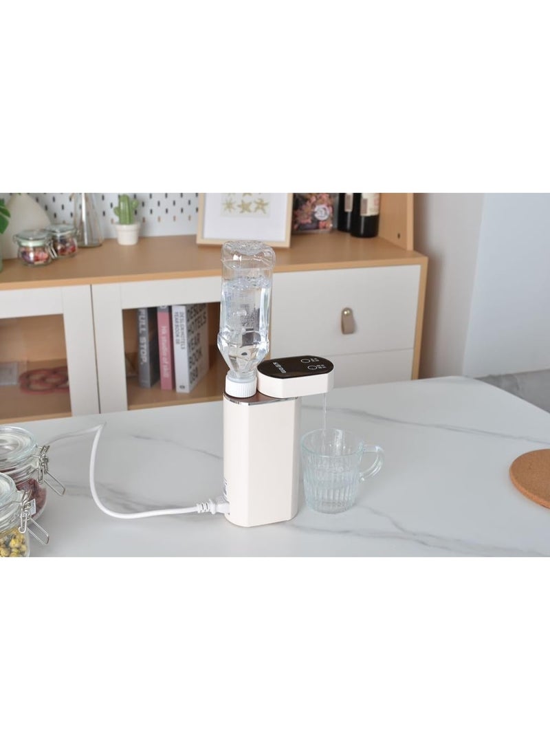 7MD سخان مياه محمول، نظام تسخين سريع 2000 واط مع 5 مستويات حرارة قابلة للتعديل، جهاز مياه ساخنة مدمج وموفر للطاقة للاستخدام في المنزل والمطبخ والحمام والسفر - Image 5