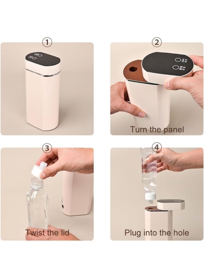 7MD سخان مياه محمول، نظام تسخين سريع 2000 واط مع 5 مستويات حرارة قابلة للتعديل، جهاز مياه ساخنة مدمج وموفر للطاقة للاستخدام في المنزل والمطبخ والحمام والسفر - Image 3