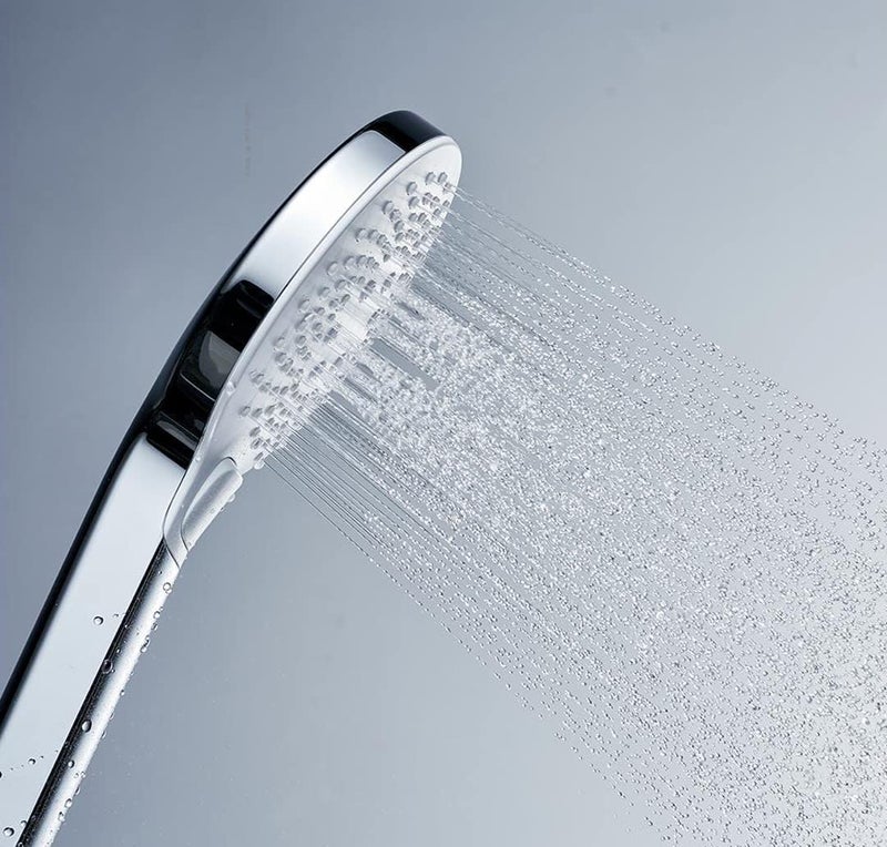 Alton ALTON SHR20150 ABS 3Function Chrome Finish Polished Hand Shower with 15 Meter Flexible Tube and Wall Hook Silver  - Image 4