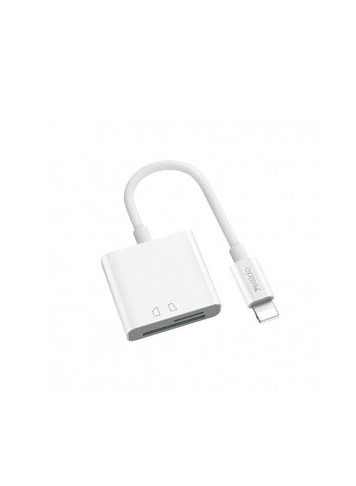 YESIDO OTG Adapter Lightning To SD & TF Card GS11 - Image 2