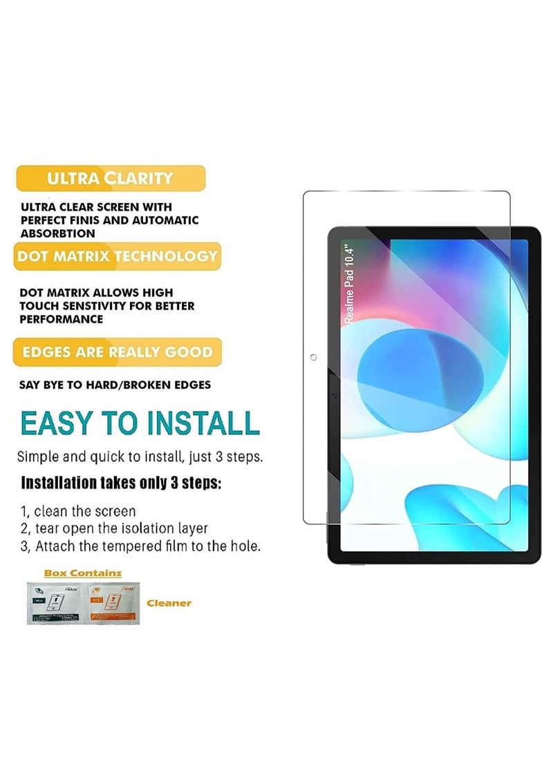Waldic - Tempered Glass Screen Protector for Realme Pad 10.4 inch - Image 1
