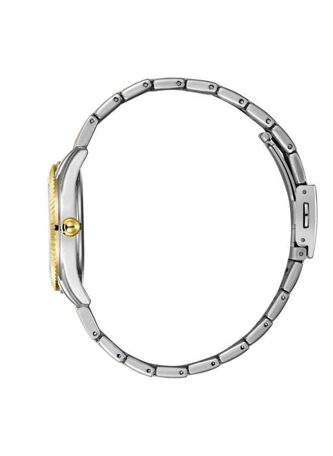 Lee Cooper Lee Cooper Women's Watch, Analog Display and Metal Strap - LC08038.230, Two Tone  - Image 3