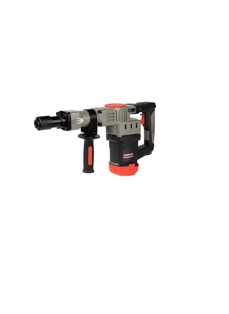 makute Makute Heavy Duty Demolition Hammer drill 35mm Chuck 3800 RPM 1900W Ideal for Concrete and DIY Enthusiast DH35  - Image 2