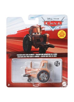 Disney Cars Pixar Cars Tractor With Tire In Mouth, Metal Series 1:55 Scale  - Image 4