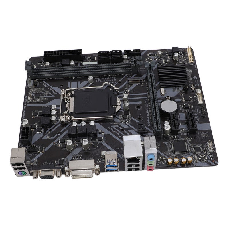 لوحة أم LGA 1151 M ATX ثنائية القناة DDR4 - مخرجات DVI و VGA لوحة أم DDR4 للعمل المنزلي والتصميم والألعاب - Image 4