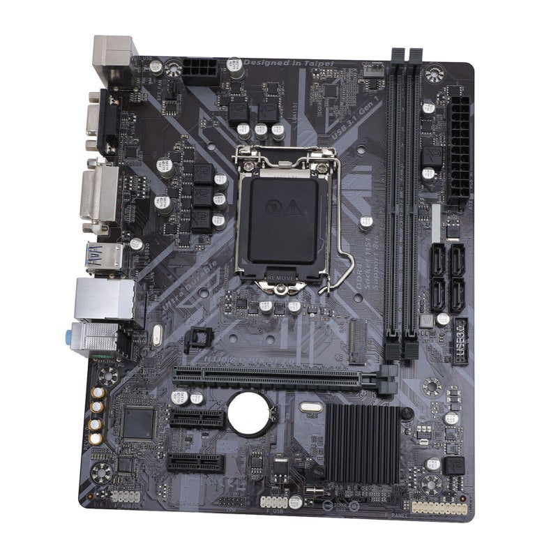 لوحة أم LGA 1151 M ATX ثنائية القناة DDR4 - مخرجات DVI و VGA لوحة أم DDR4 للعمل المنزلي والتصميم والألعاب - Image 1