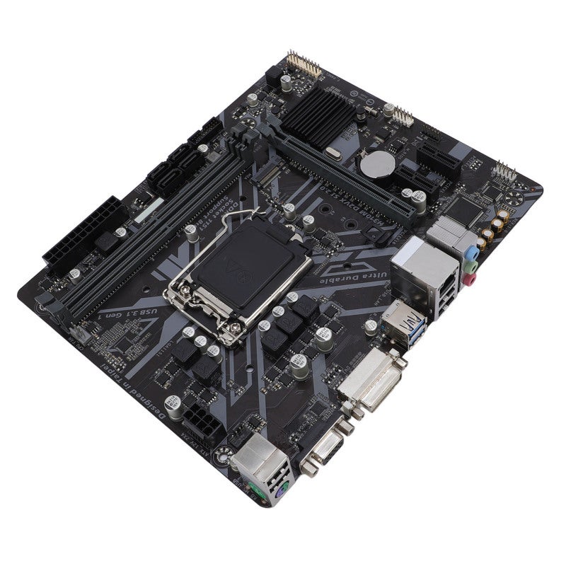 لوحة أم LGA 1151 M ATX ثنائية القناة DDR4 - مخرجات DVI و VGA لوحة أم DDR4 للعمل المنزلي والتصميم والألعاب - Image 3