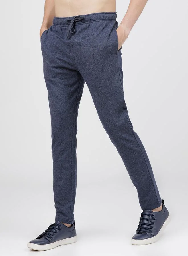 HIGHLANDER Solid Slim Fit Track Pants by Styli