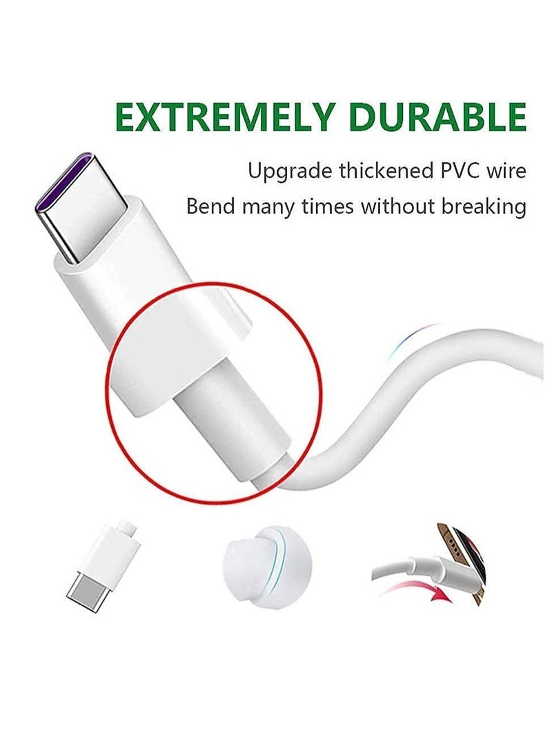 MUNTAQI Fast Type-C Charger Like for Original Xiaomi Redmi Note 9 Pro Max, Note 10 Pro, Note 10 Pro Max, Note 8, Note 8 Pro, Note 7, Mi A1, Mi A2, Mi A3 Charger with 1Mtr Type -C Charging Data Cable 5 W 2.4 A - Image 2