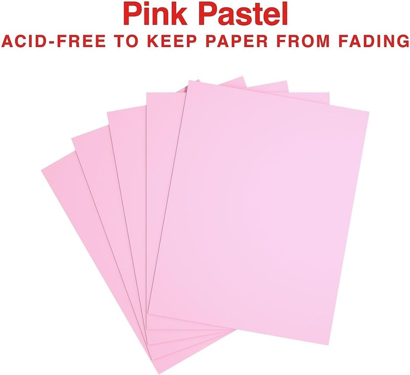 Staples Pastel Colored Copy Paper 8 1/2-Inch x 11-Inch Pink 500/Ream - Image 4