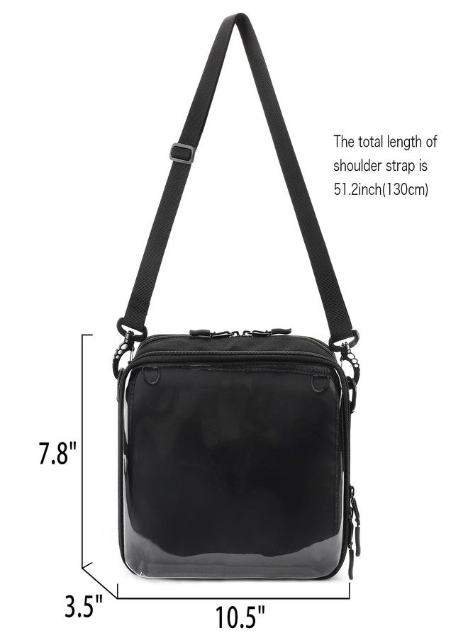 STEAMEDBUN Ita Bag Crossbody Small Ita Purse Pin Display Bag with Insert - Image 4