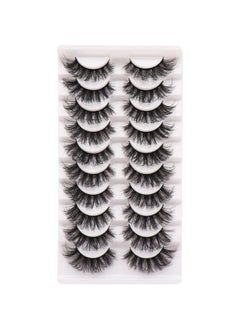 Lashes Fluffy Wispy Faux Mink Eyelashes Criss-Cross False Lashes 10 Pairs Pack Fake Eyelashes For Women (Y51) - pzsku/Z90762A339B0B601C8905Z/45/_/1734437530/7cd62750-a80d-44f4-9ef6-0173385e7331