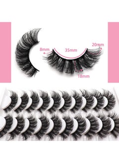 Lashes Fluffy Wispy Faux Mink Eyelashes Criss-Cross False Lashes 10 Pairs Pack Fake Eyelashes For Women (Y51) - pzsku/Z90762A339B0B601C8905Z/45/_/1734437701/253ba207-2f18-4021-9cbf-2e6b128ac98b