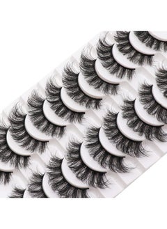 Lashes Fluffy Wispy Faux Mink Eyelashes Criss-Cross False Lashes 10 Pairs Pack Fake Eyelashes For Women (Y51) - pzsku/Z90762A339B0B601C8905Z/45/_/1734437848/5b348de6-f026-4c62-bd12-f3948ff993d9