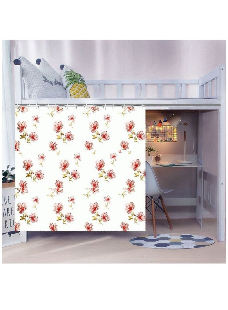 جولدن ميليون ستائر قماشية للخصوصية لسرير بطابقين لسكن الطلاب ومساحة السرير للعاملين في المكاتب مقاس 150 × 200 سم - Image 1