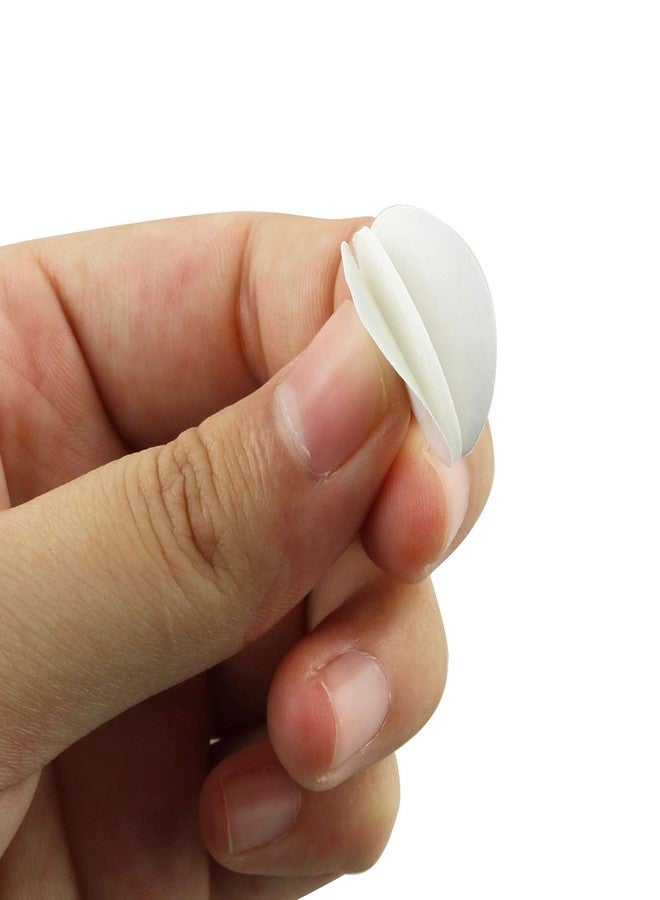 Tegg 100PCS 20mm Heat-Resistant Wick Double-Sided Foam Stickers and 100PCS Candle Wick Metal Sustainer Tabs for DIY Candle Making - Image 4