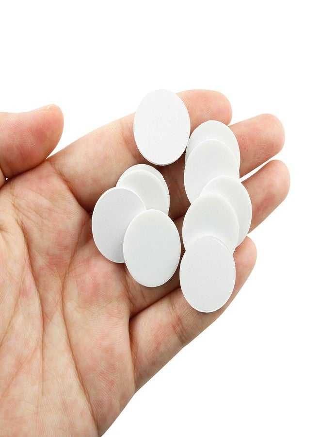 Tegg 100PCS 20mm Heat-Resistant Wick Double-Sided Foam Stickers and 100PCS Candle Wick Metal Sustainer Tabs for DIY Candle Making - Image 5