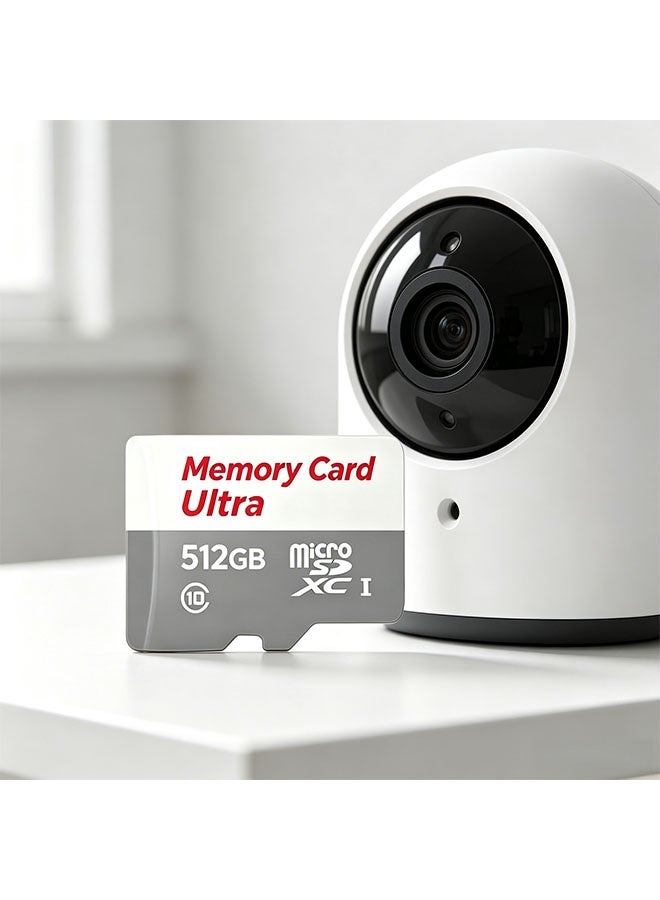 512GB High-End Storage Card, In MicroSDXC Format, Supports Full HD Video, Suitable For Smartphones, Dash Cams, Action Cameras And Surveillance Cameras. - Image 4