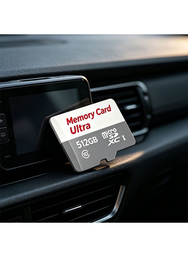 512GB High-End Storage Card, In MicroSDXC Format, Supports Full HD Video, Suitable For Smartphones, Dash Cams, Action Cameras And Surveillance Cameras. - Image 5