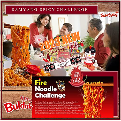 COKOYAM Samyang Spicy Hot Chicken 11 Flavors Combo-Buldak Ramen 11 Packs,1.62 Kilograms - Image 2