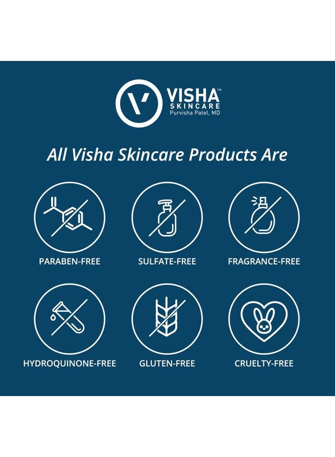 Visha Skincare Advanced Bright Eye Booster - Under Eye Cream for Dark Circles and Puffiness - Anti Wrinkle Eye Cream (0.5oz) - Image 5