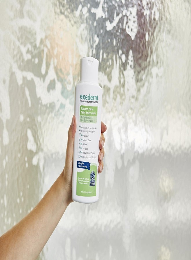 Exederm Body Wash for Eczema & Dermatitis, 12 Fl Oz, Ultra Sensitive Non-Irritating Bodywash, Gentle, Moisturizing Anti-Itch Cleanser for Red, Itchy, Dry Skin, Hypoallergenic, Sulfate & Paraben Free - Image 2
