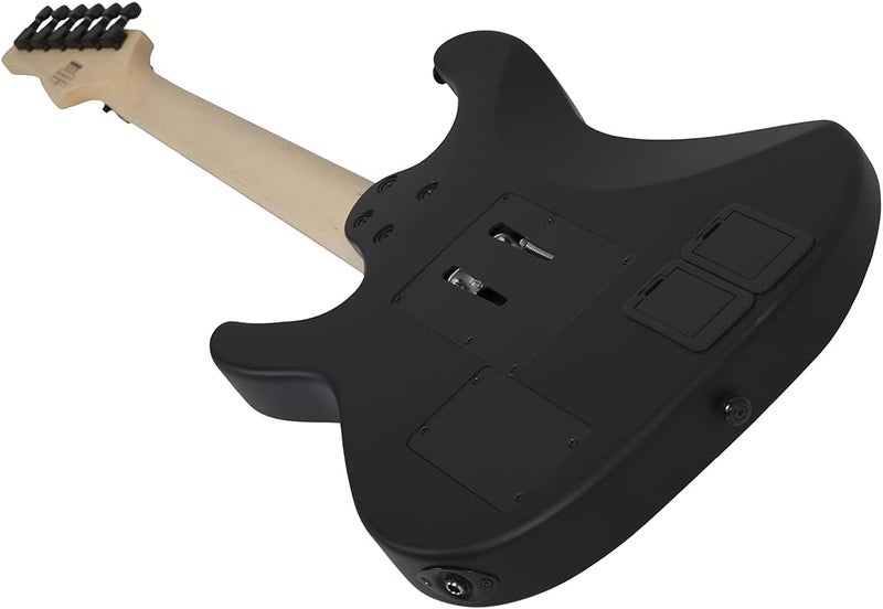 Schecter 6 String Sun Valley SS-FR Electric Guitar, Satin Black - Image 5