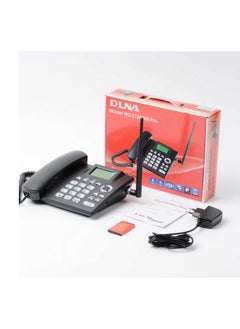 Generic GSM fixed wireless phone DLNA ZT600G Pro dual sim card slot with FM Mp3 support multi language desktop phone for home  - Image 1