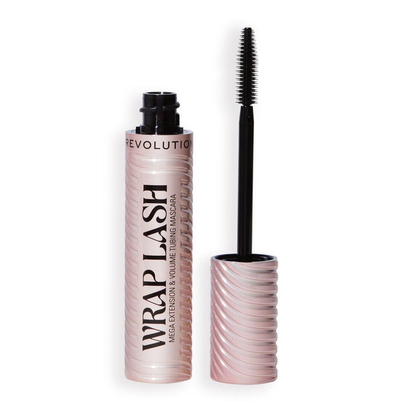 Makeup Revolution Revolution Wrap Lash Tubing Mascara Black - Image 1