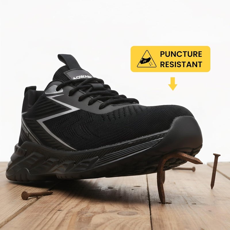 D.D.Star Steel Toe Safety for Men Lightweight Work Sneaker Comfortable Puncture Proof And Fashion For Work. - Image 4