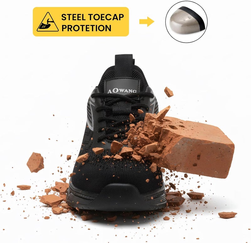 D.D.Star Steel Toe Safety for Men Lightweight Work Sneaker Comfortable Puncture Proof And Fashion For Work. - Image 3