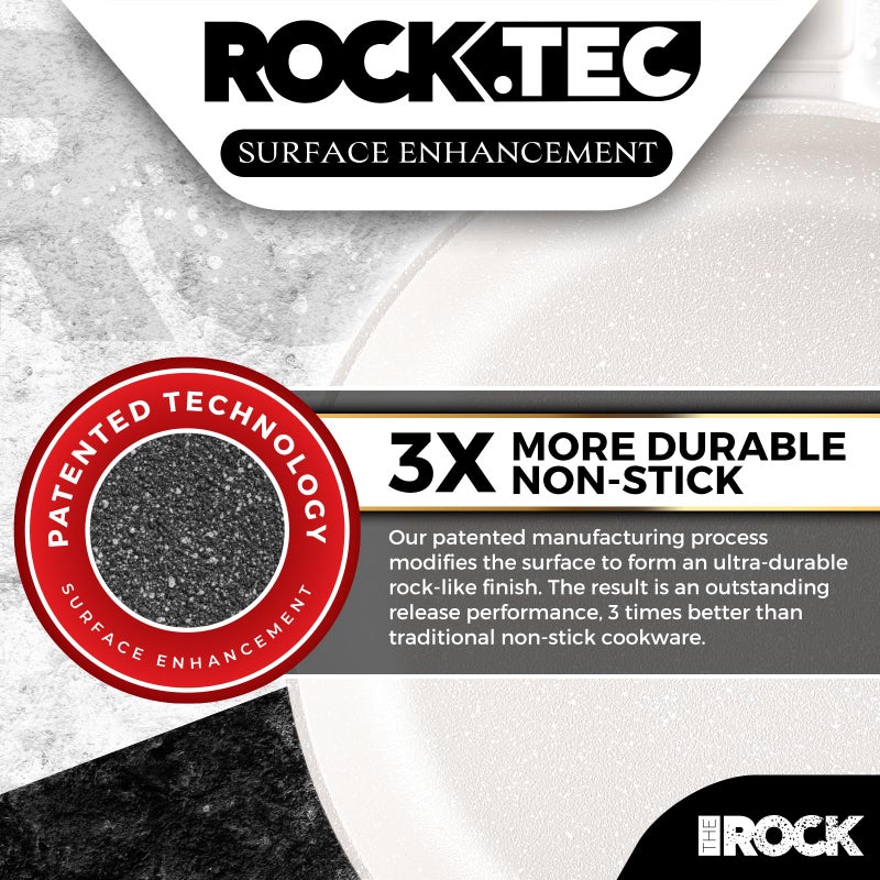 THE ROCK SOHO Ceramic Nonstick Saucepan with Lid, 1.9 Quart Non Toxic Small Pot with PPG Fusion Pro Coatingâ€“Nothing Sticks, Never Warps, Lasts Longer, Induction Compatible, PTFE, PFOA&PFAS Free, Cream - Image 3