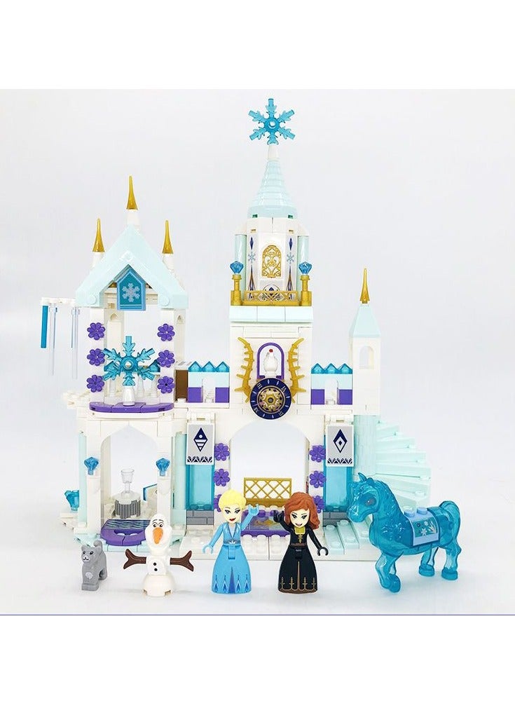 360 Pcs Princess Castle Building Blocks Ice Castle Building Toys for Kids Girls Birthday Gifts  - Image 2