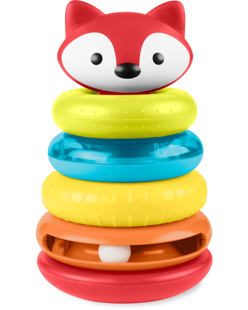 Skip Hop Baby Stacking & Nesting Toy, Explore & More Fox Stacking Toy - Image 1
