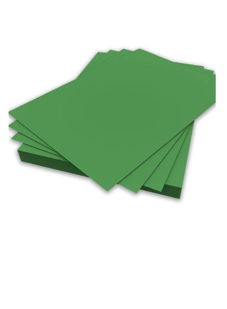 Kodak Color Paper Double Sides A4 (210x297mm) 100 Sheets 80 GSM Pack of 50 Bright Green - Image 1