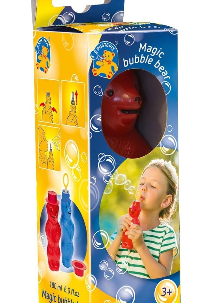 Pustefix Toysmith Bubble Blowing Bear - 6oz Assorted Colors - Image 2