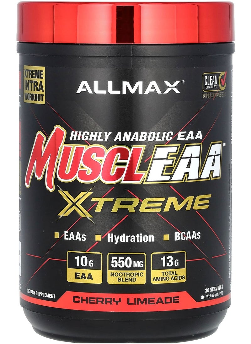 Allmax MuscleEAA Xtreme, Cherry Limeade, 1.17 lbs (532 g) 