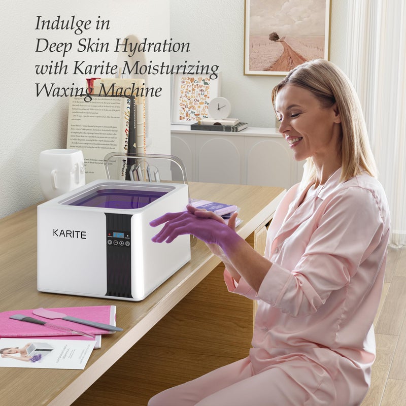 KARITE Paraffin Wax Machine for Hands and Feet, 9000ml Paraffin Wax Bath with Auto-Timer, Smart Mode, Precision Temperature Control, Paraffin Wax Warmer Kit with 16PCs Refills - Image 5