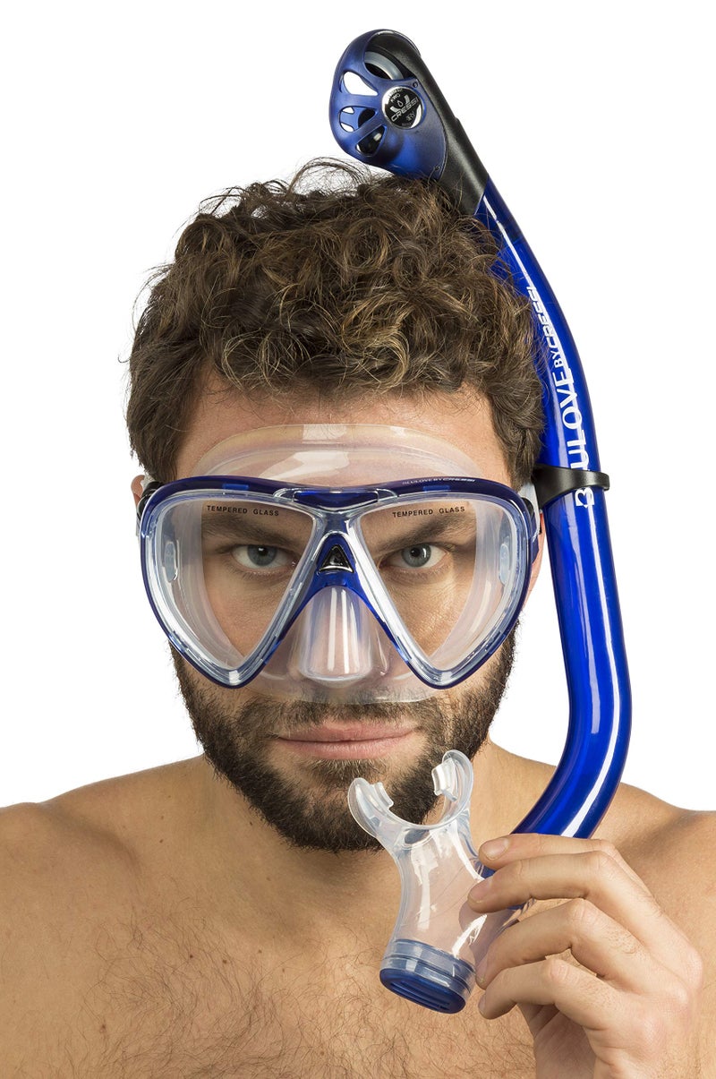 Cressi Ikarus & Orion Dry (Translucent Cobalt) - Image 4