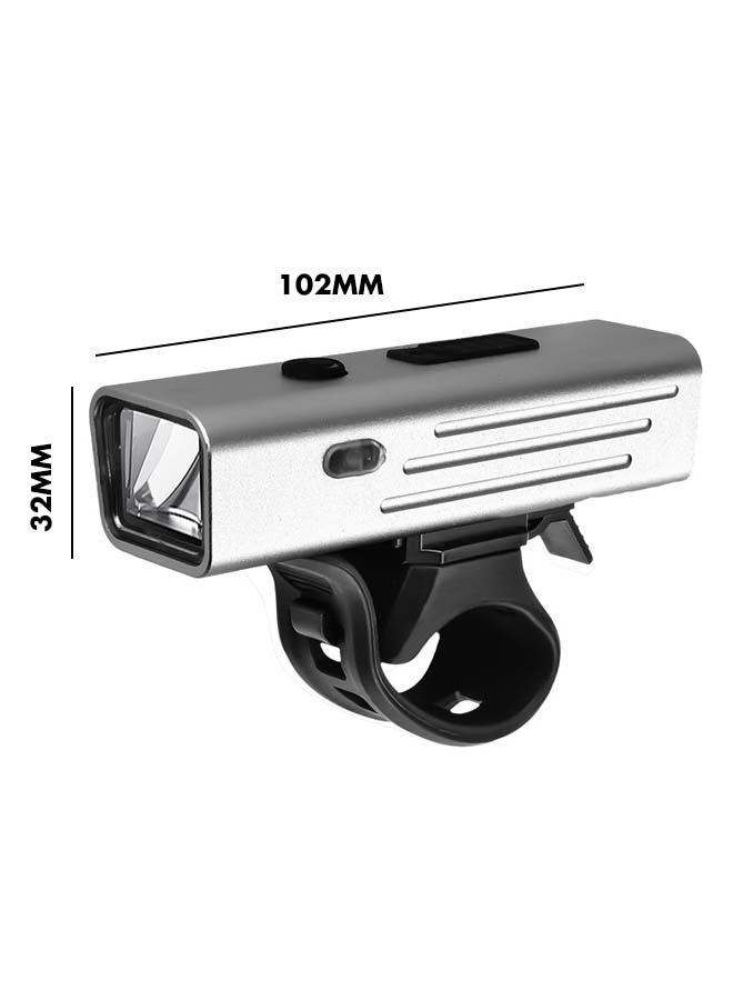 High-end bright headlight and taillight bicycle set, USB rechargeable, multiple lighting modes, waterproof, long-range bicycle, road and mountain emergency night bicycle riding light