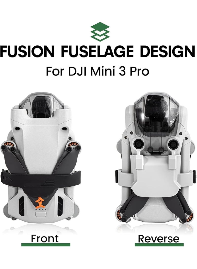 Excefore for Mini 3 Pro Propeller Holder, Stabilizer Soft Drone Guard Strap Protector Propeller Holder for DJI Mini 3 Pro Accessories - Image 2