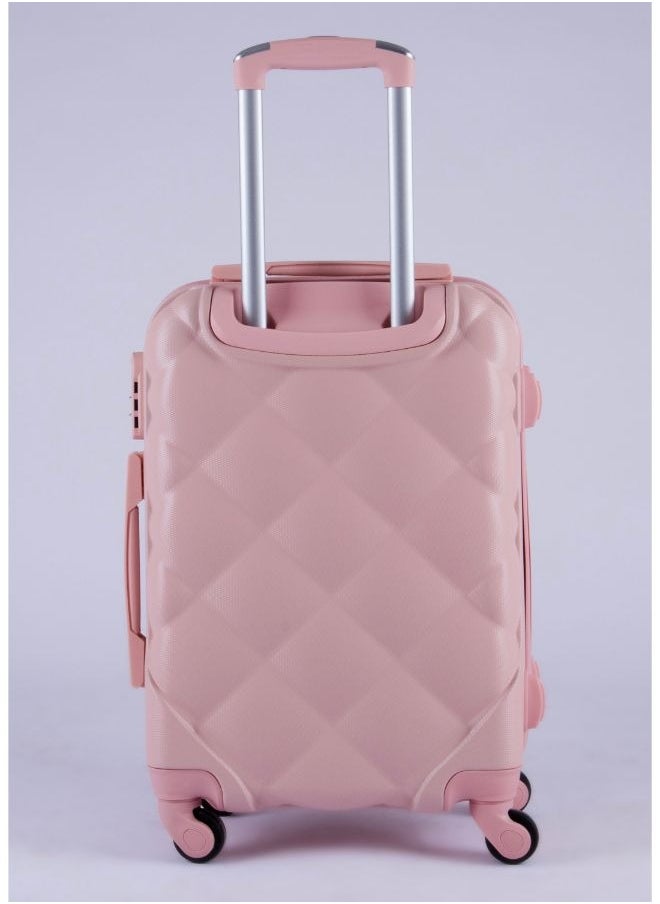 LIMRA - Hardside 5 Piece Luggage Trolley Set Pink - Image 1