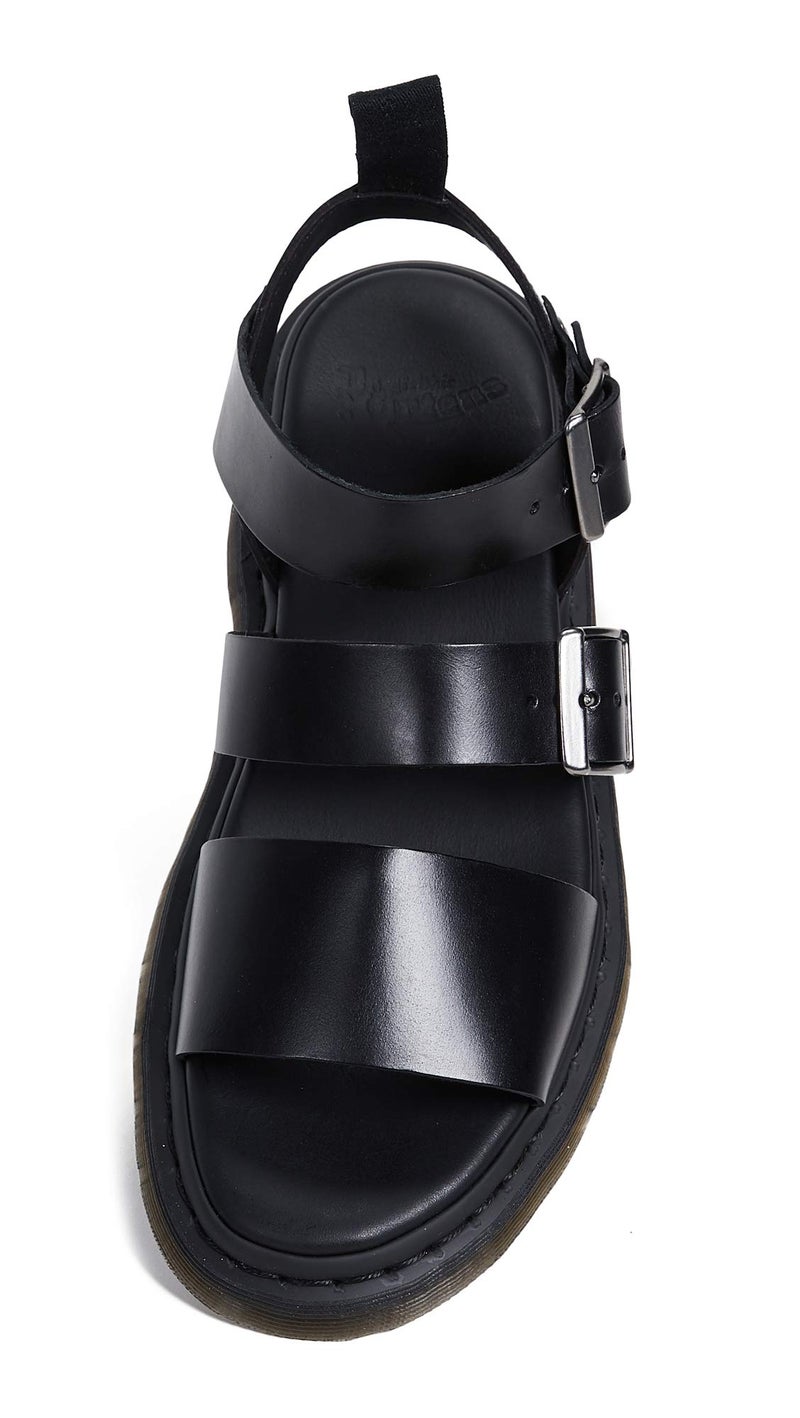 Dr Martens صندل غلادياتور للرجال من دكتور مارتنز، أسود، 10-10.5 أمريكي - Image 2